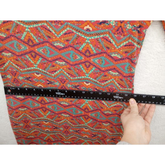 Lularoe Dress Women's SZ S Stretch Casual Bodycon Aztec/Southwestern Pattern EUC - Picture 9 of 16